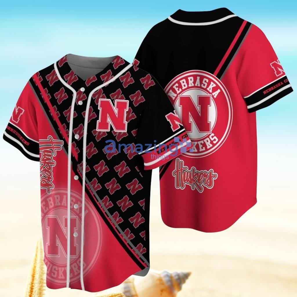 Nebraska Cornhuskers MLB Baseball Jersey Shirt For Fans Product Photo 1