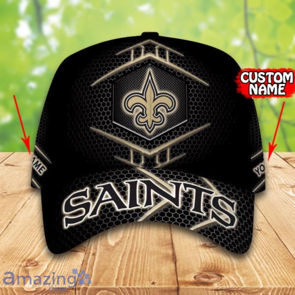 New Orleans Saints Personalized Name And Number NFL 3D Baseball