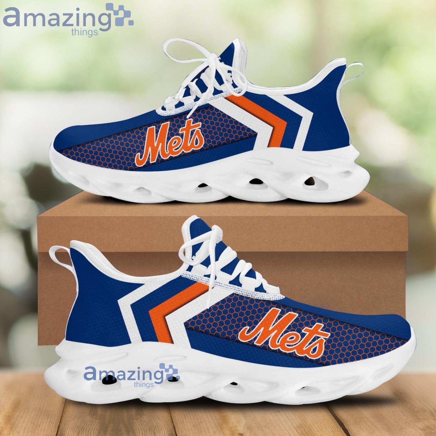 Mlb New York Mets Air Jordan 4 Sneakers Shoes For Men And Women