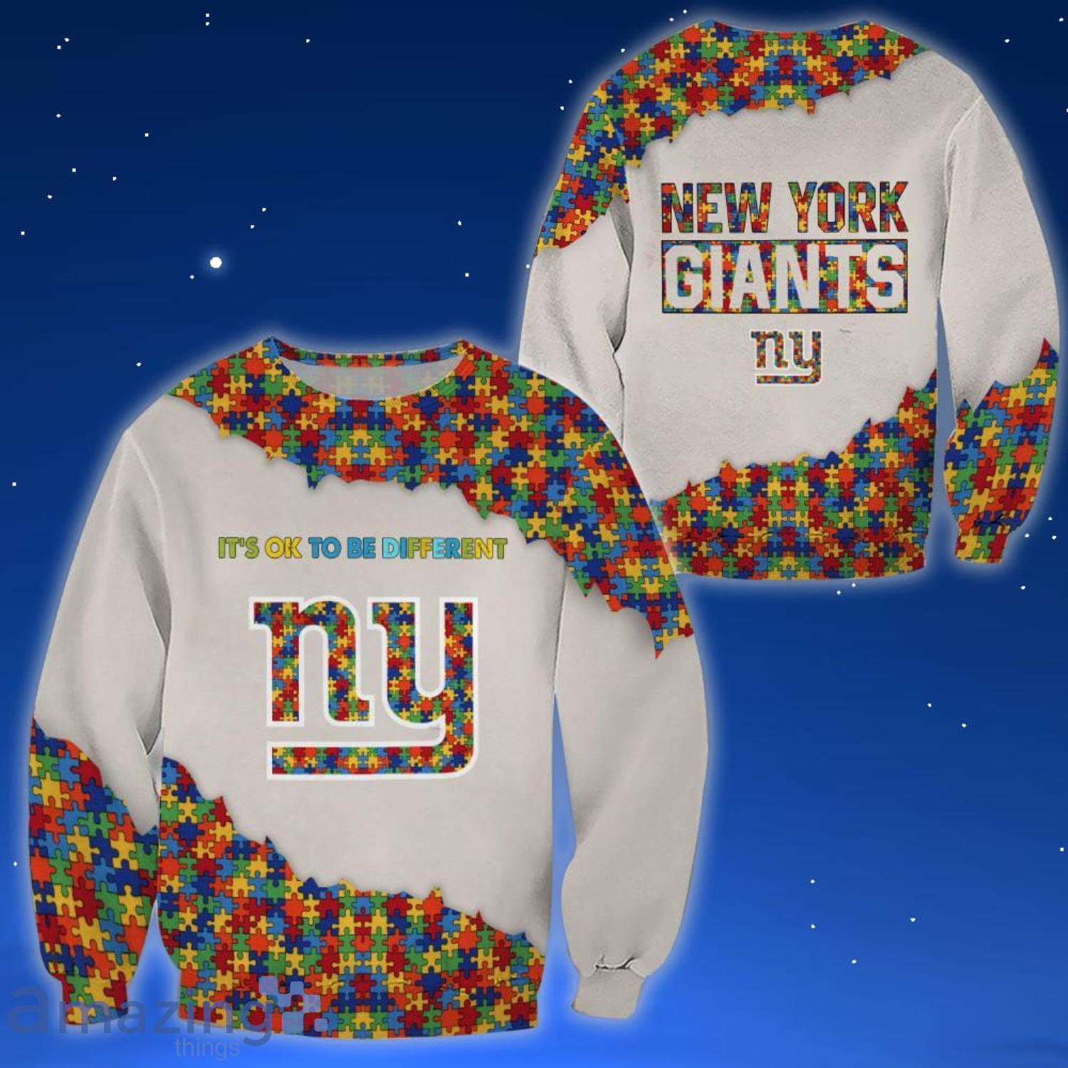 NFL NY Giants 3D Graphic T-Shirt