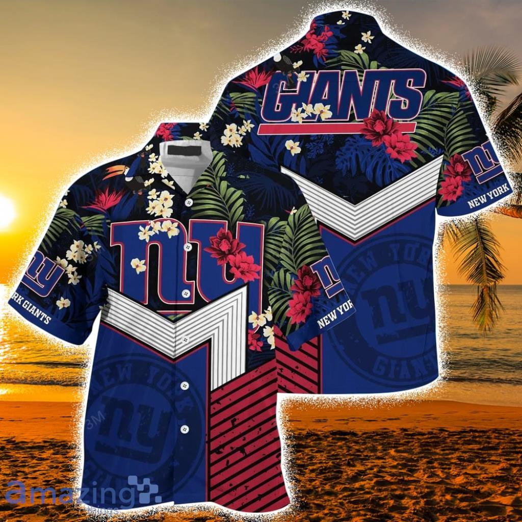 Personalized NFL New York Giants Combo Hawaiian Shirt And Short - Torunstyle