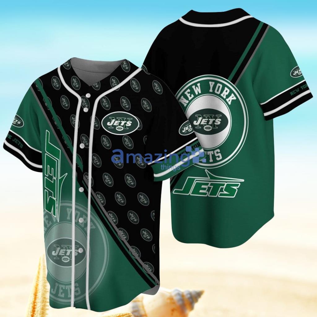 New York Jets NFL Baseball Jersey Shirt