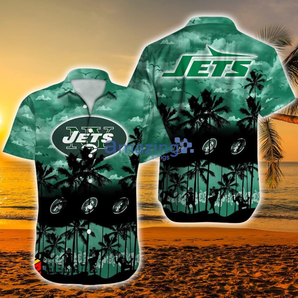 NFL New York Jets Hawaiian Shirt All Over Print, Men, Women