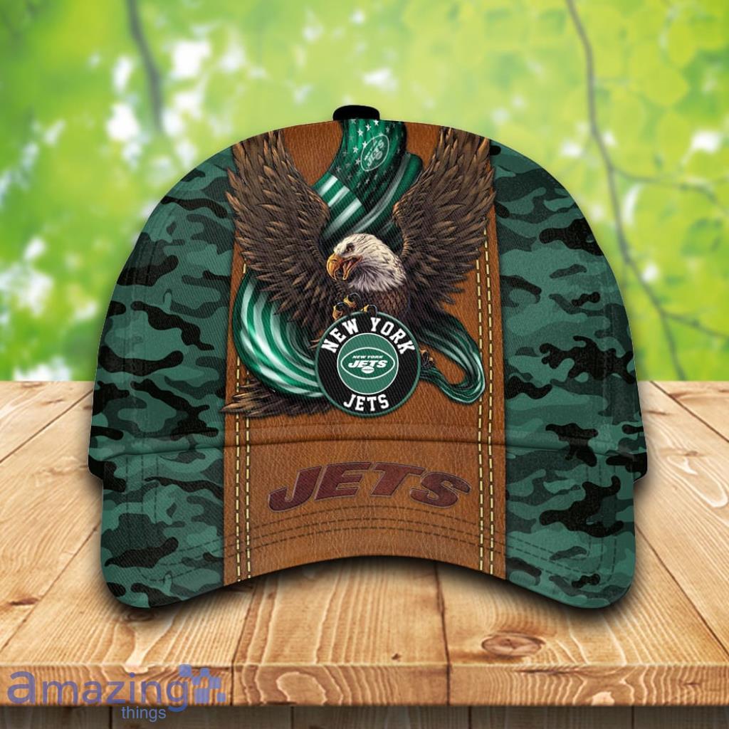 New York Jets-Personalized NFL Camo Cap 3D Gift For Fans Product Photo 1