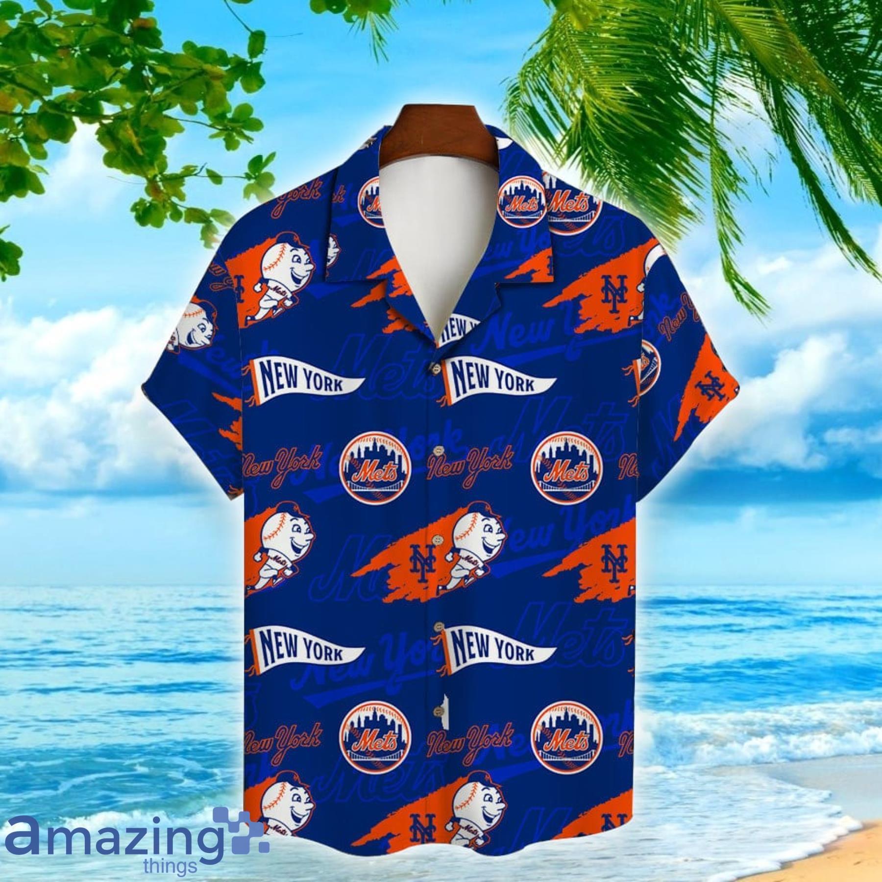 New York Mets Major League Baseball Print Hawaiian Shirt 2023