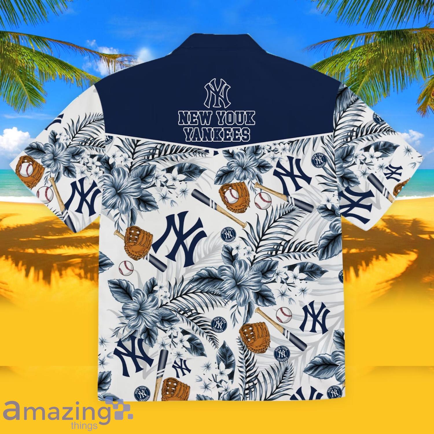 Vintage New York Yankees Set 3D Hawaiian Shirt And Short Gift For Men And  Women - Freedomdesign