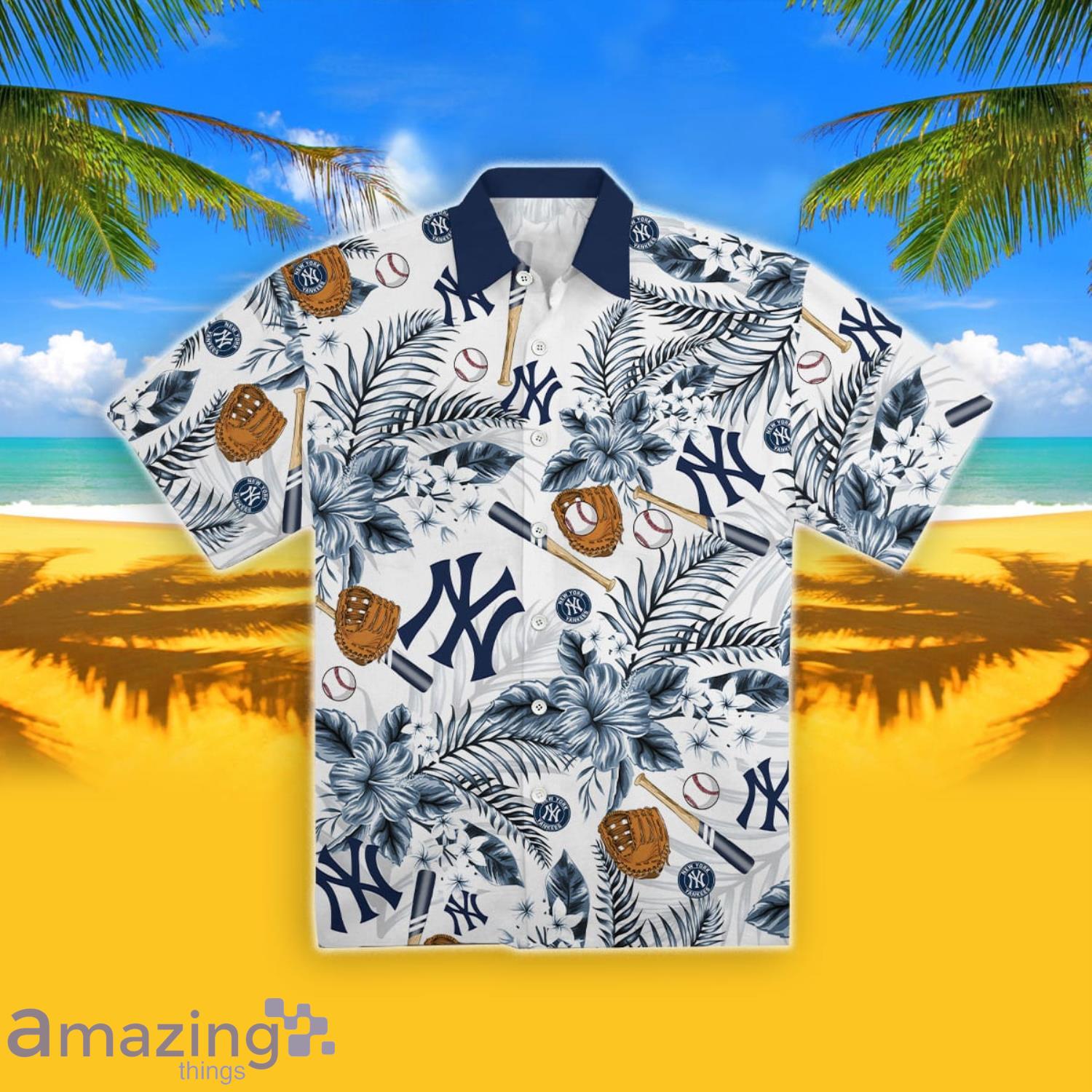 Vintage New York Yankees Set 3D Hawaiian Shirt And Short Gift For Men And  Women - Freedomdesign