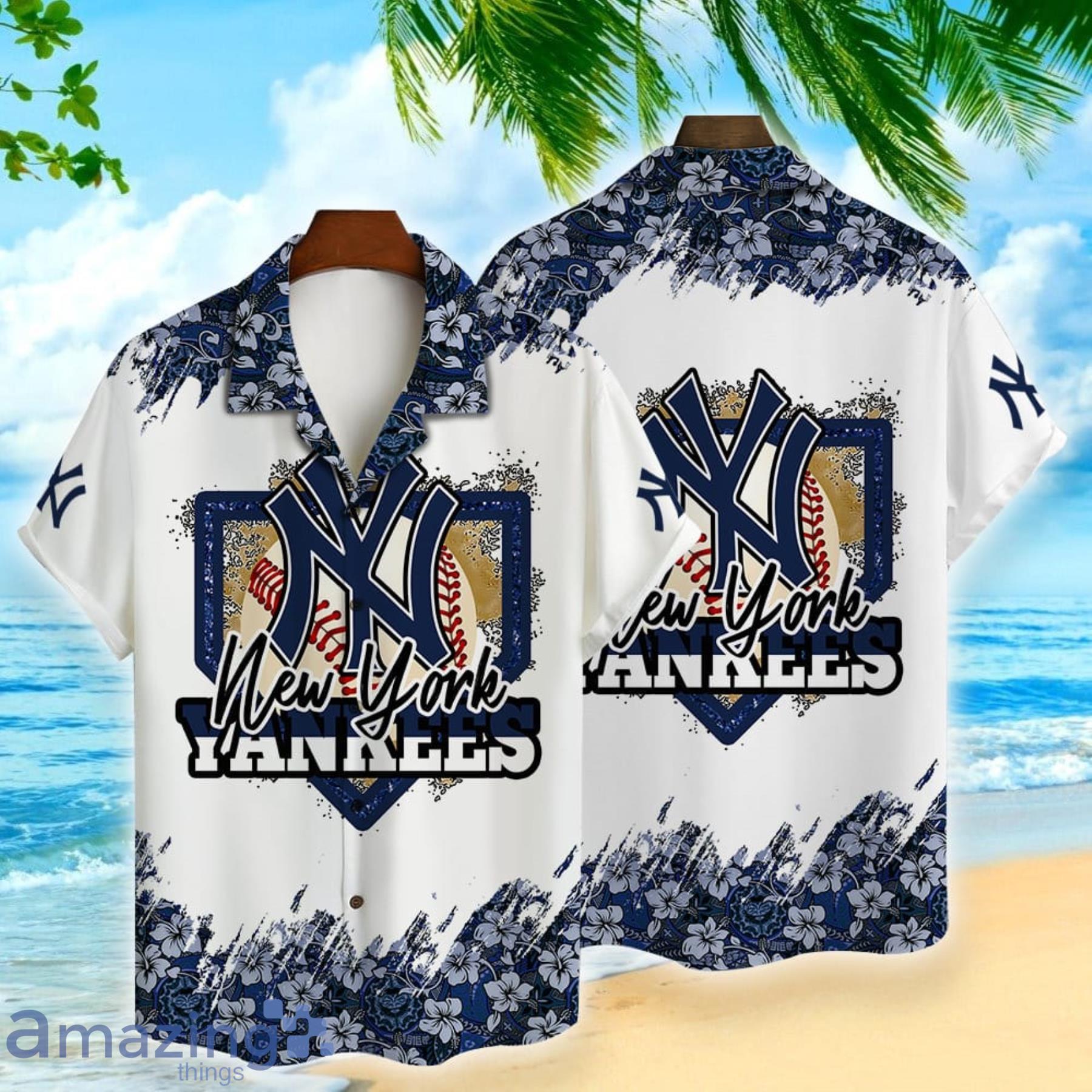 New York Yankees Hawaiian Shirt For Men And Women