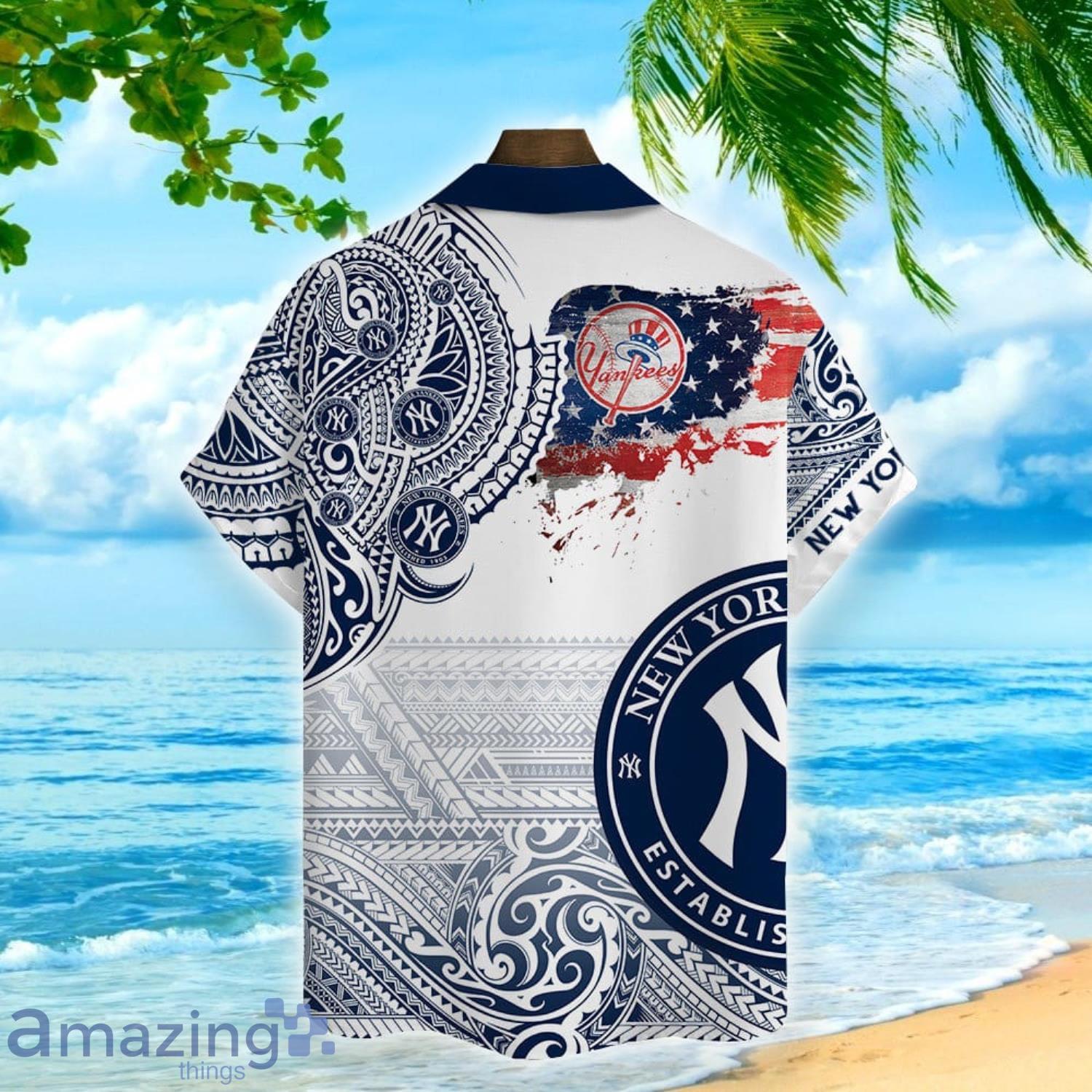 New York Yankees Baseball 3D Funny Hawaiian Shirt - Bring Your Ideas,  Thoughts And Imaginations Into Reality Today