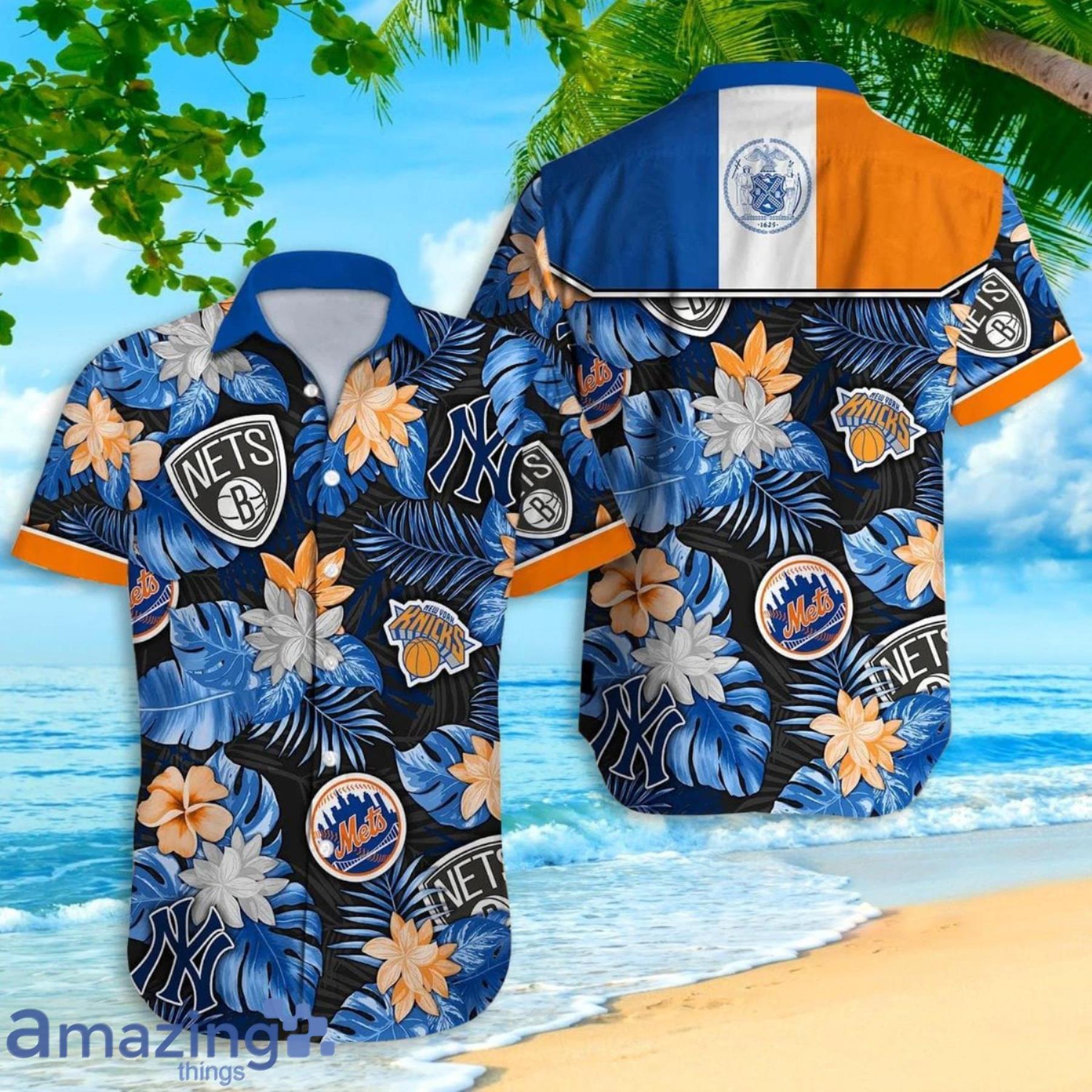 New York Yankees Tropical Hawaiian Shirt