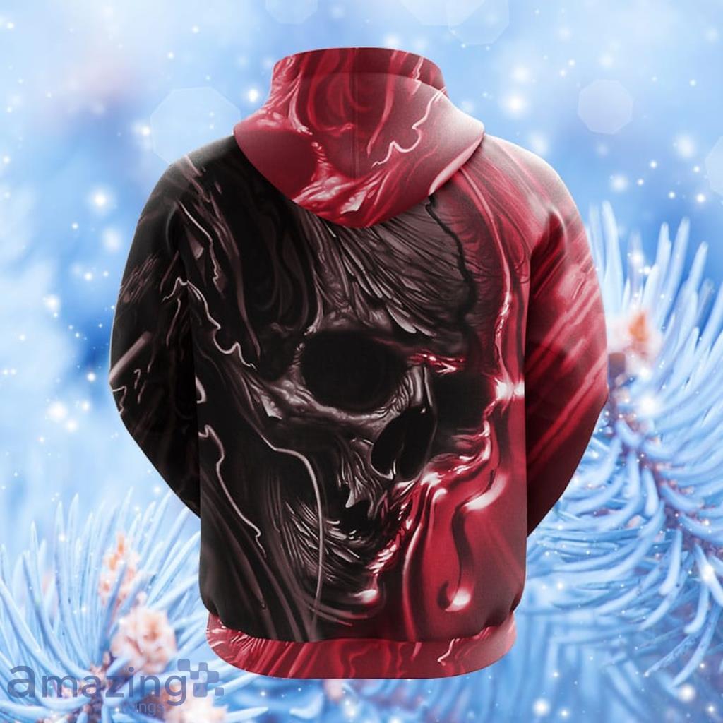 Atlanta Falcons NFL Skull Black Red 3D Printed Hoodie/Zipper Hoodie -  Travels in Translation