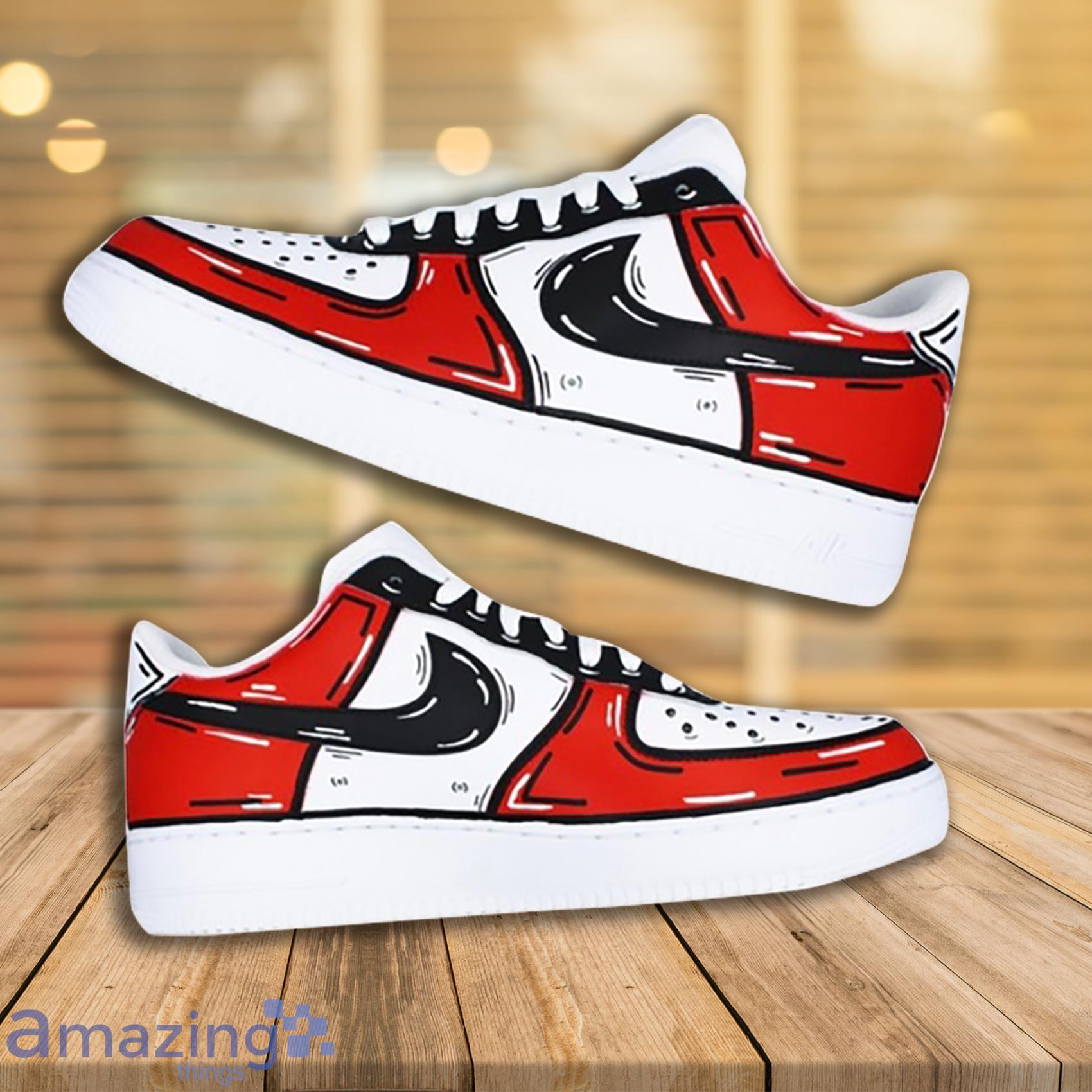 Air Force 1 Custom Low Chicago Casual Shoes