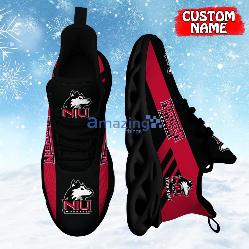 Northern Illinois Huskies Custom Name Personalized Running Sneaker Max Soul Shoes Gift For Men And Women Product Photo 1 Northern Illinois Huskies Custom Name Personalized Running Sneaker Max Soul Shoes Gift For Men And Women Product Photo 1