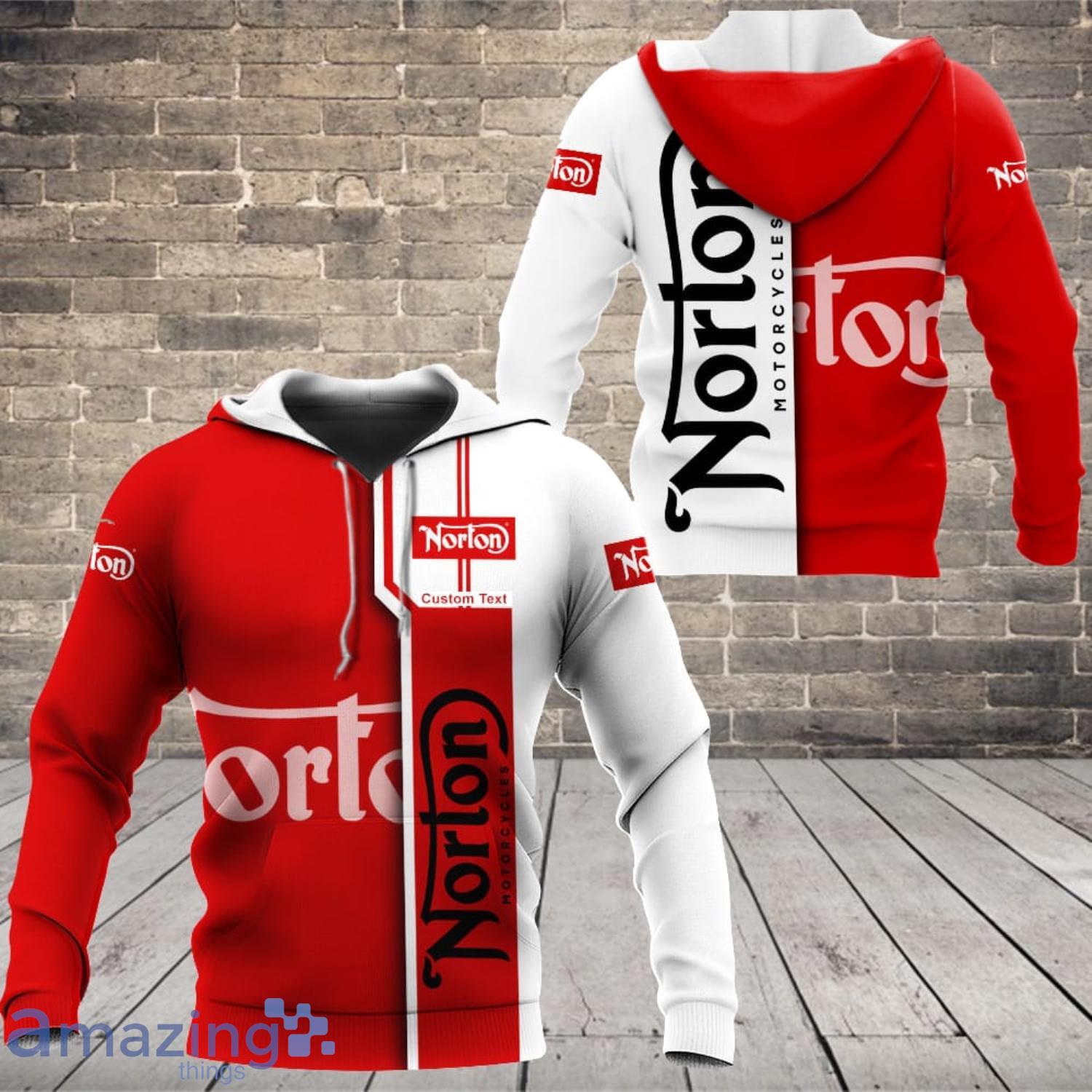 Norton Motorcycle Company 3D All Over Printed Custom Name T-Shirt Sweatshirt Hoodie Bomber Product Photo 1