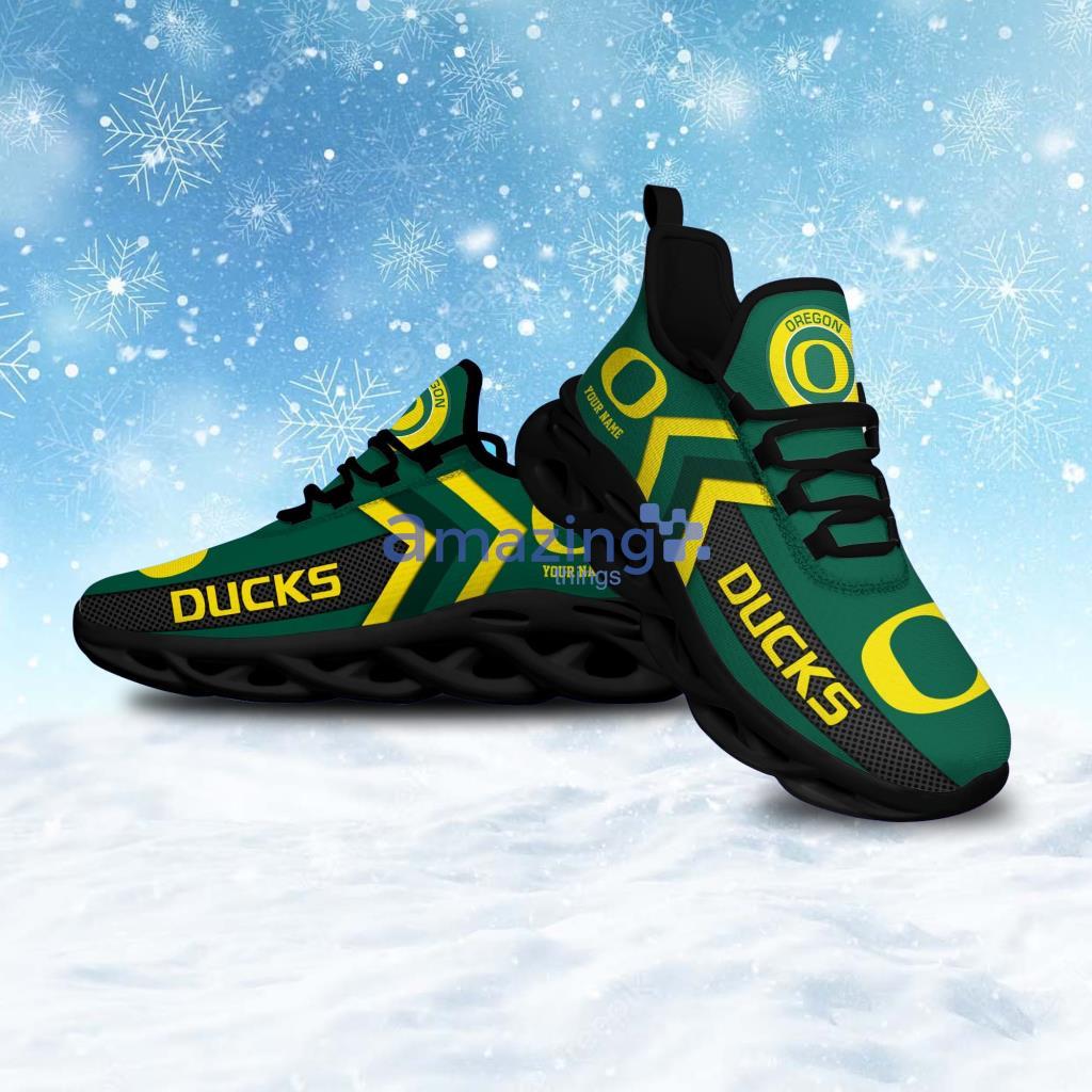 Oregon Ducks Personalized Custom Name Max Soul Shoes For Fans Product Photo 1