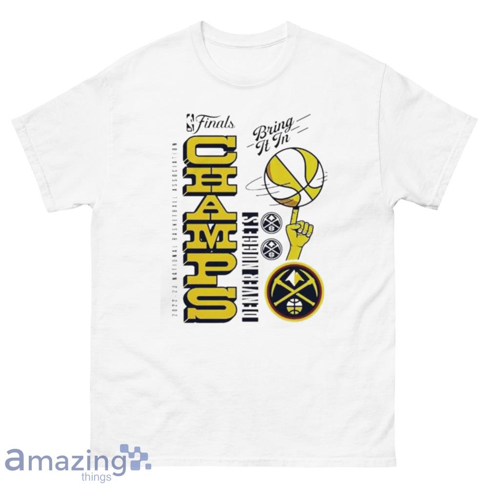 Original Denver Nuggets 2023 NBA Finals Champions Hometown Originals Review T-Shirt - 500 Men’s Classic Tee Gildan