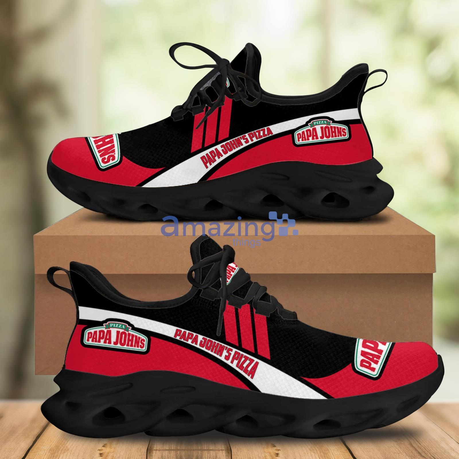 Papa John's Pizza Max Soul Shoes Clunky Running Sneakers For Men And Women Product Photo 1