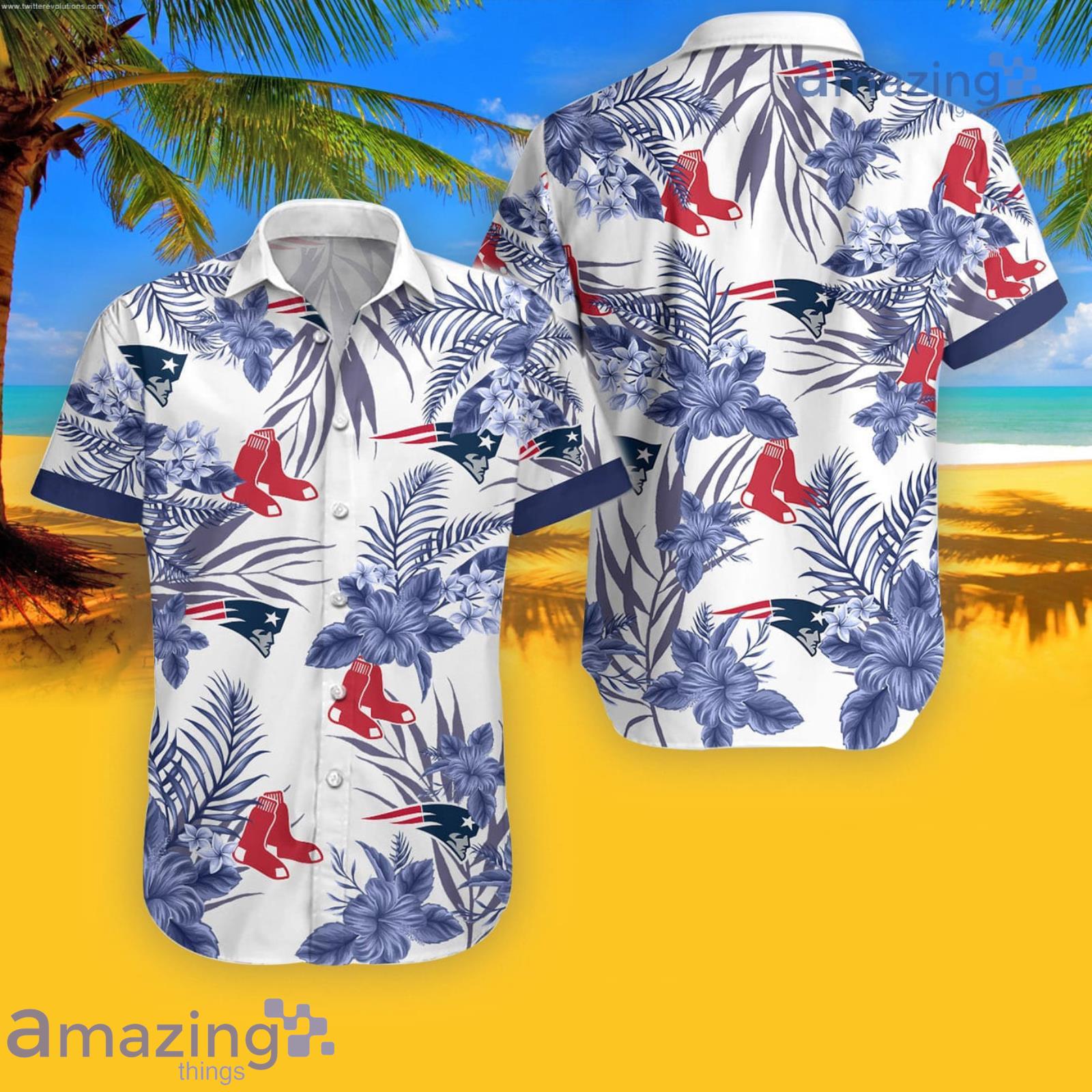 Patriotsred Sox Hawaiian Shirt For Men And Women Product Photo 1