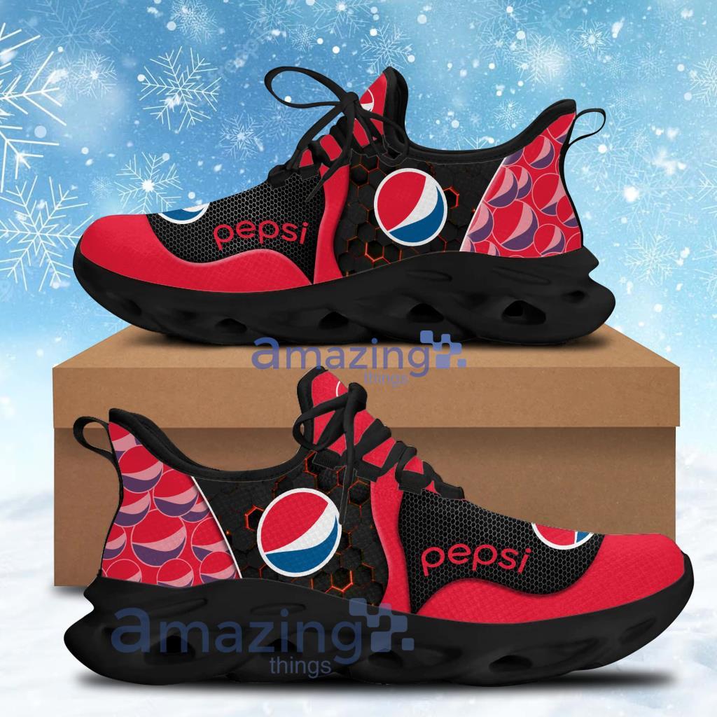 Pepsi Red Sneaker Running Max Soul Shoes Gift For Men And Women Product Photo 1