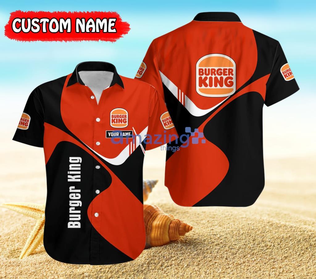 Personalized Burger King Trend Summer Hawaiian Shirt For Fans Product Photo 1