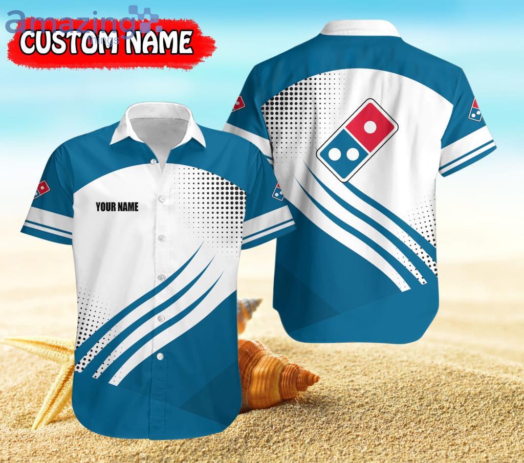 Personalized Domino's Pizza  Hawaiian Shirt For Men And Women Product Photo 1