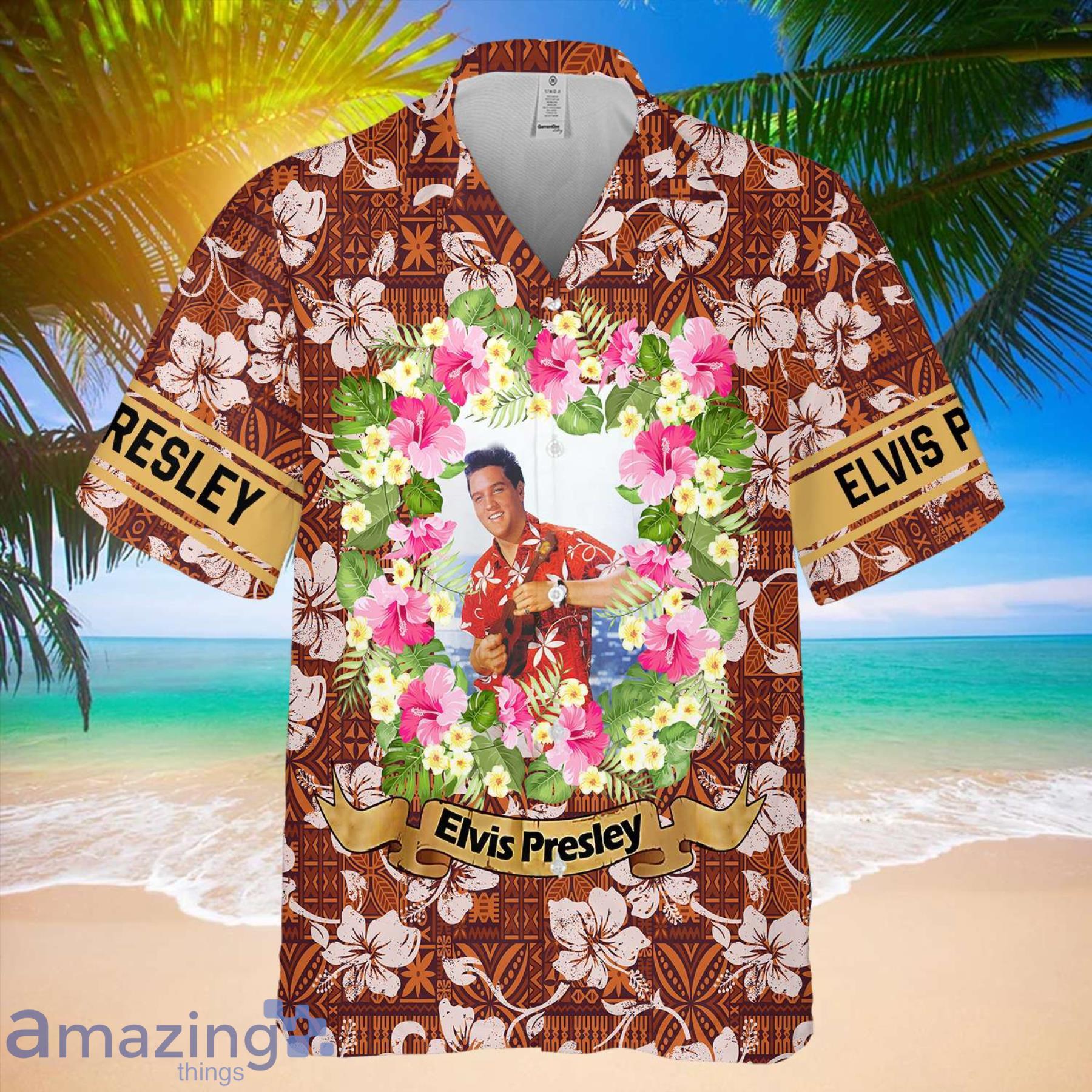 Personalized Hibiscus Flower Hawaiian Custom Summer Shirt