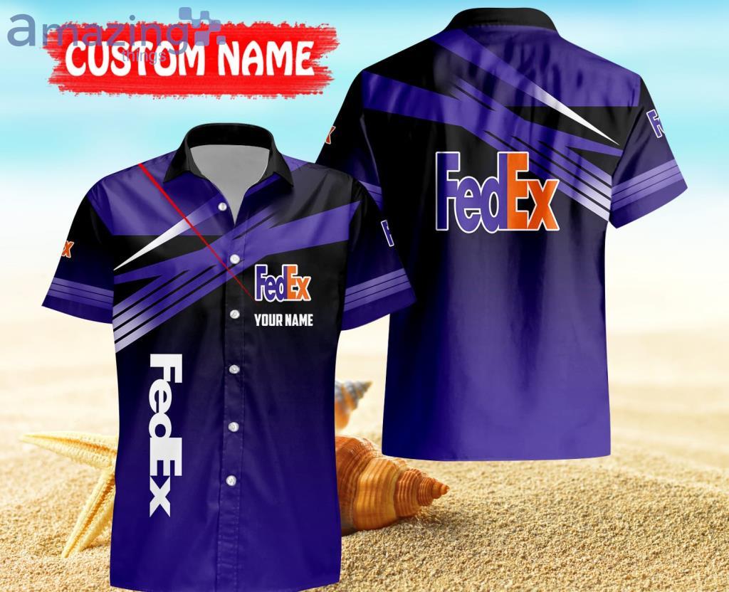 Personalized Fedex Hawaiian Shirt For Men And Women Product Photo 1