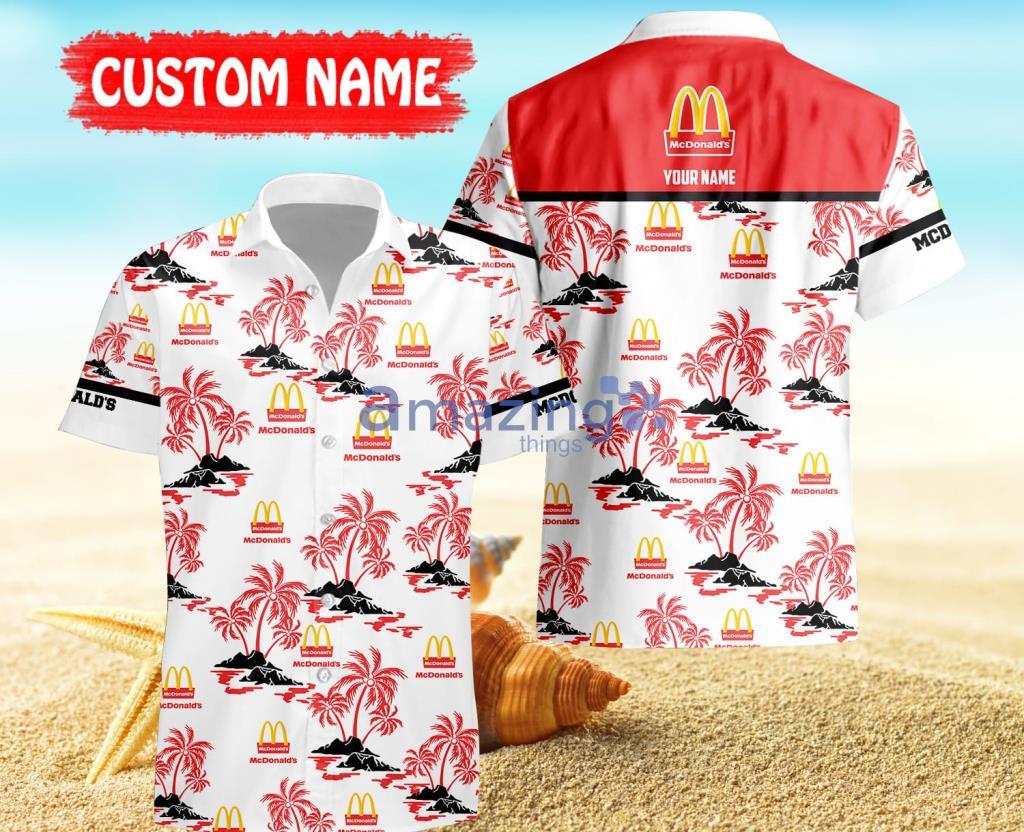 Personalized Mcdonald's Tropical Hawaiian Shirt For Men And Women - Personalized Mcdonald's Tropical Hawaiian Shirt For Men And Women