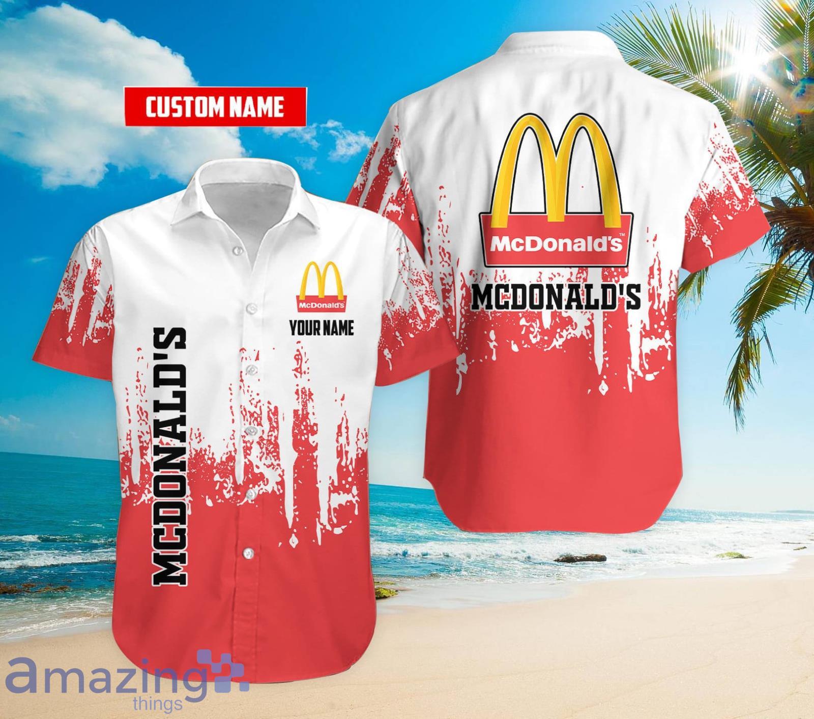 Personalized Name Mcdonald's Vintage Hawaiian Shirt Product Photo 1