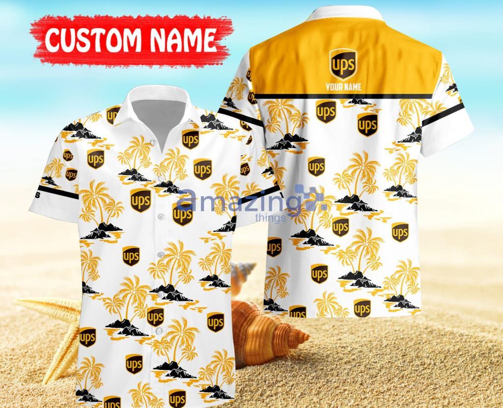 Personalized Ups Tropical Hawaiian Shirt For Men And Women - Personalized Ups Tropical Hawaiian Shirt For Men And Women