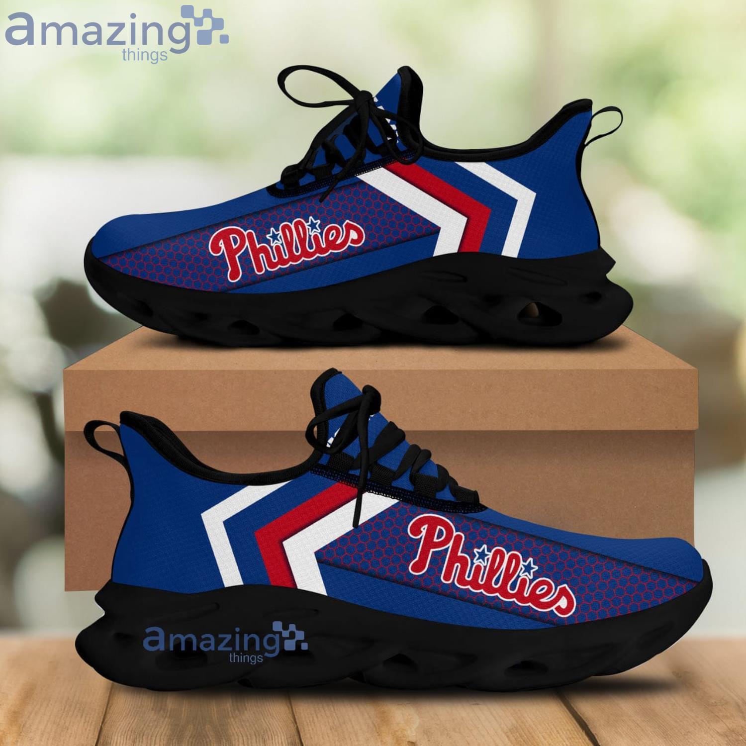 Philadelphia Phillies Team Max Soul Shoes Running Shoes For Men And Women