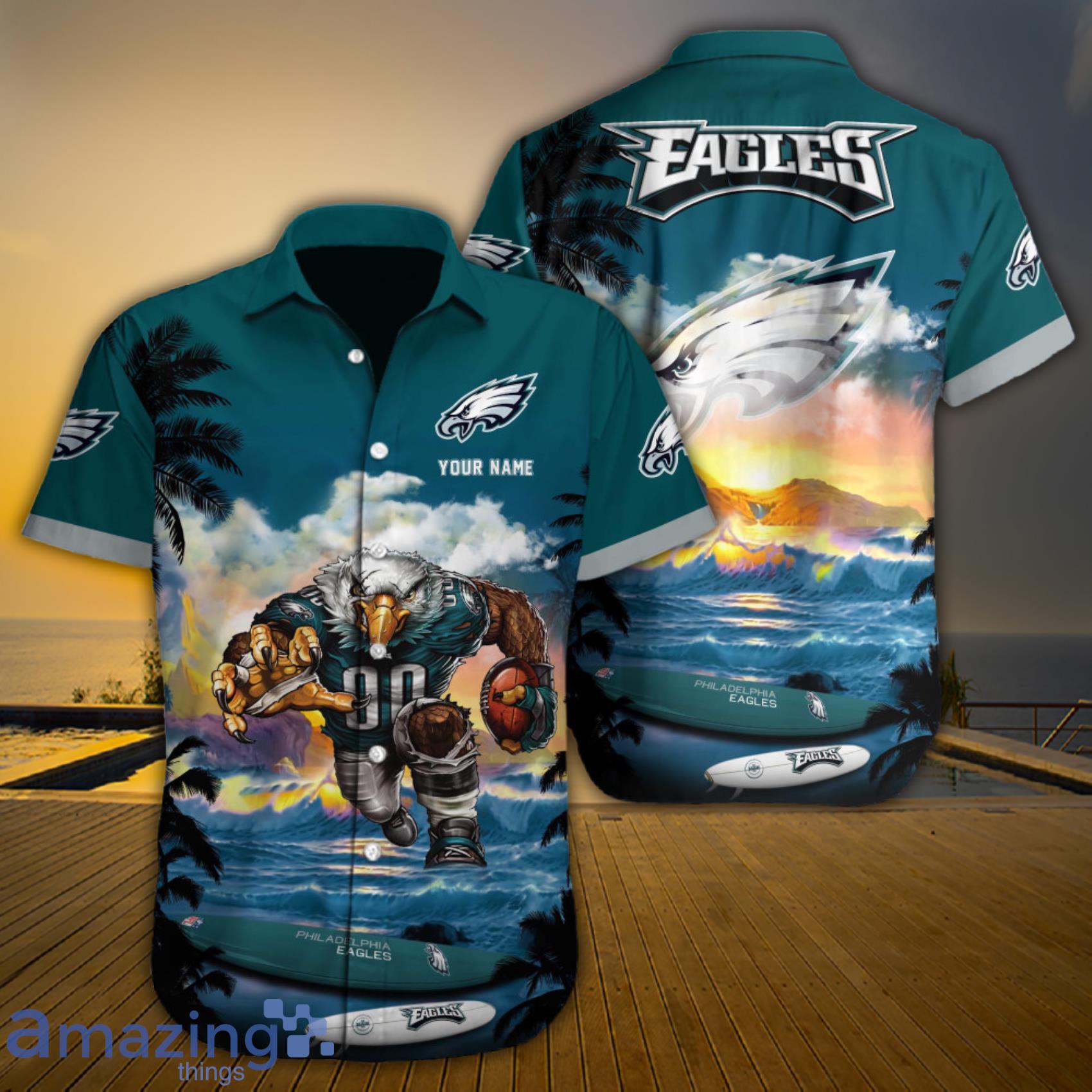 Philadelphia Eagles Retro Mascot Fan Design Shirt