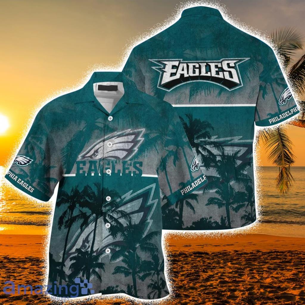 Philadelphia Eagles NFL Hawaiian Shirt Style Tropical Pattern Hot Trending Summer For Awesome Fans Product Photo 1