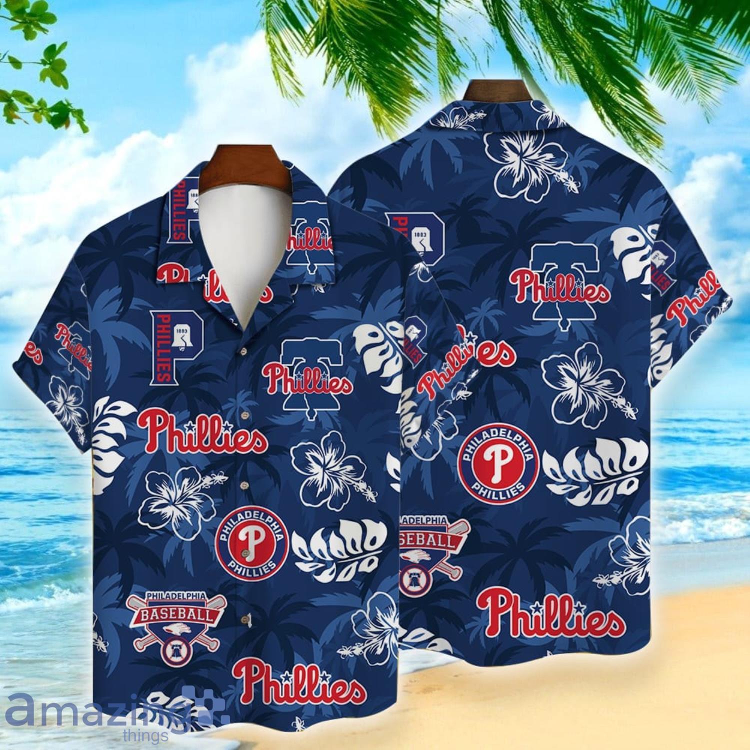 Philadelphia Phillies Lover Major League Baseball Aloha Hawaiian Shirt