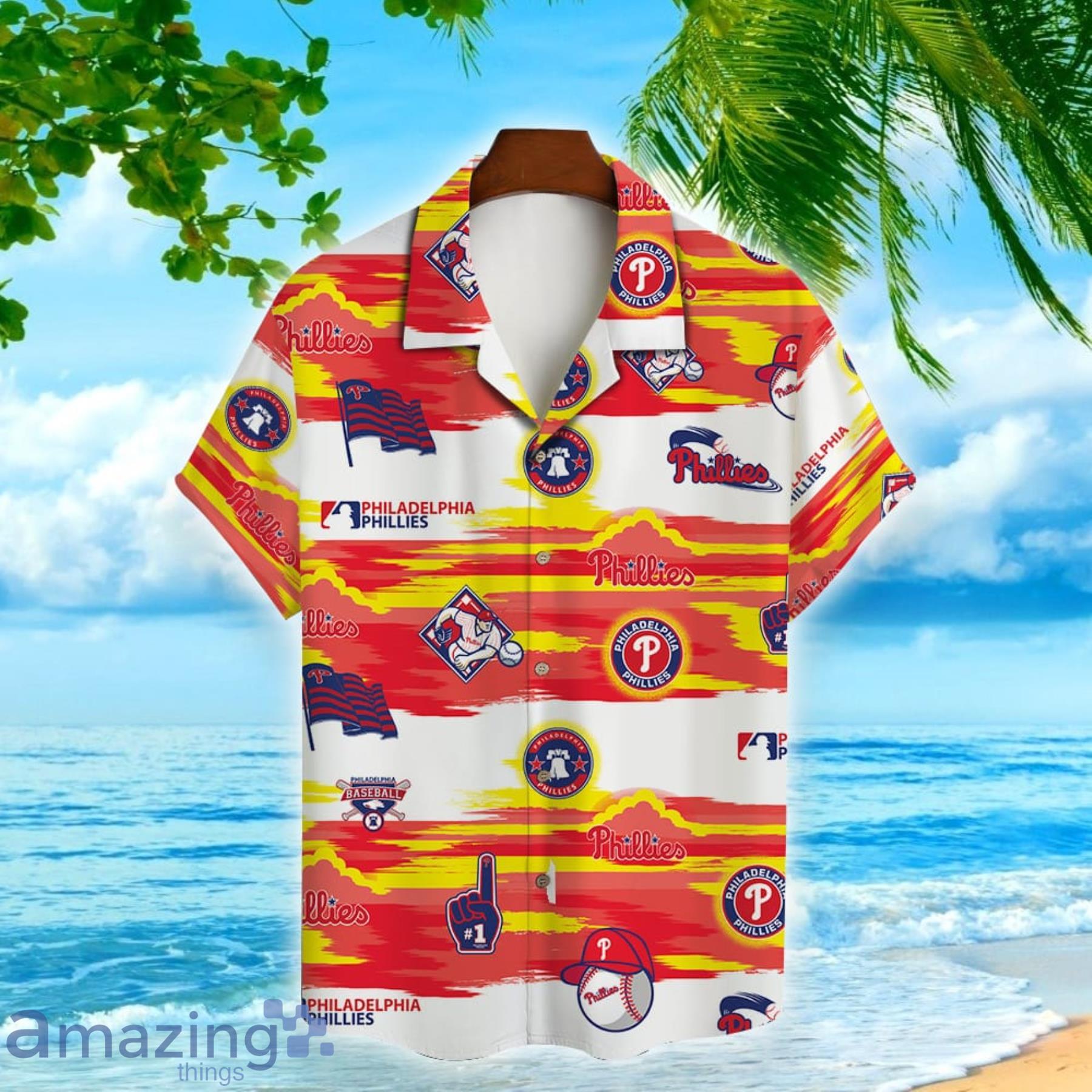 Philadelphia Phillies MLB Hawaiian Shirt Star Pattern Best Trend