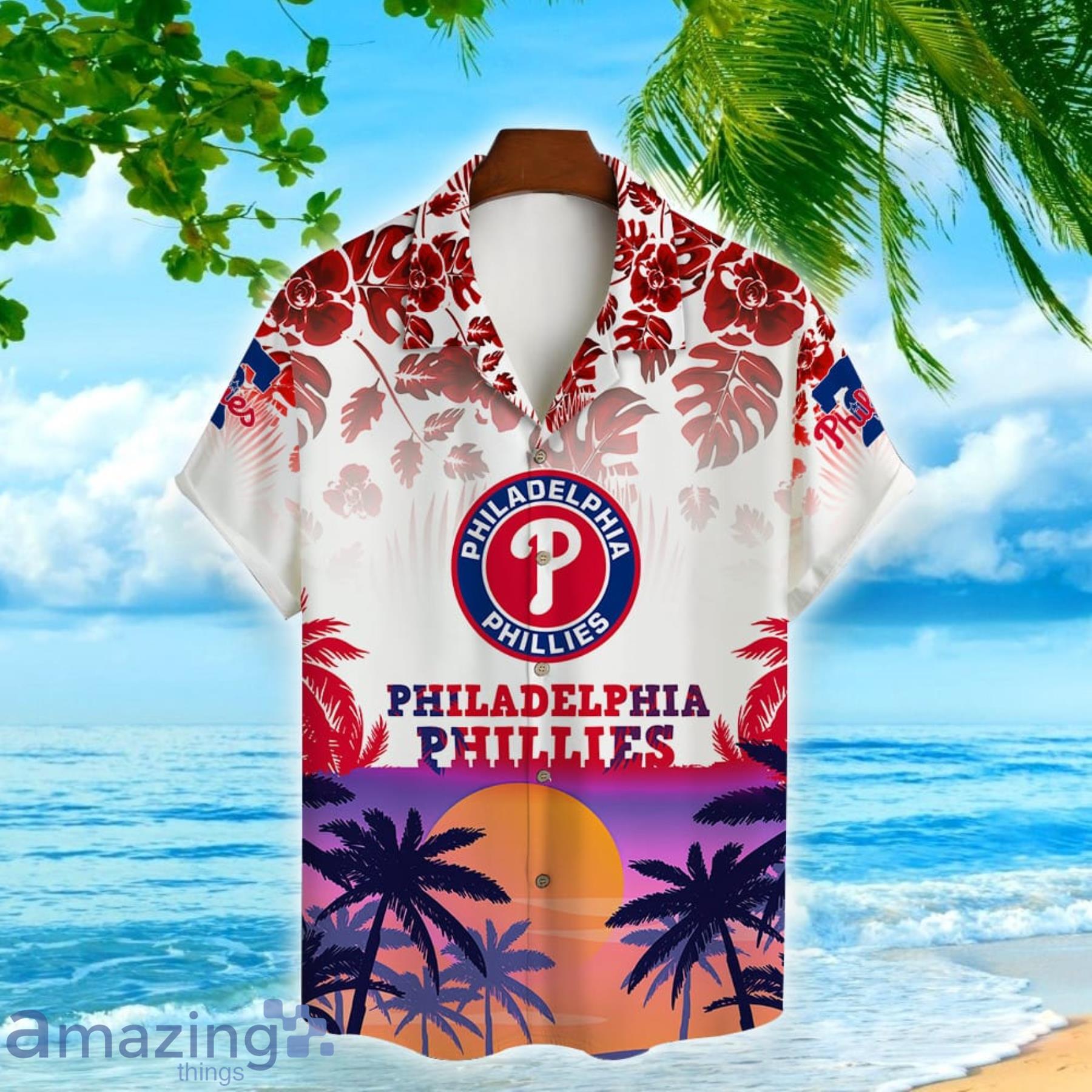 Boston Red Sox Sunset Coconut Floral Major League Baseball Custom Name And  Number Hawaiian Shirt