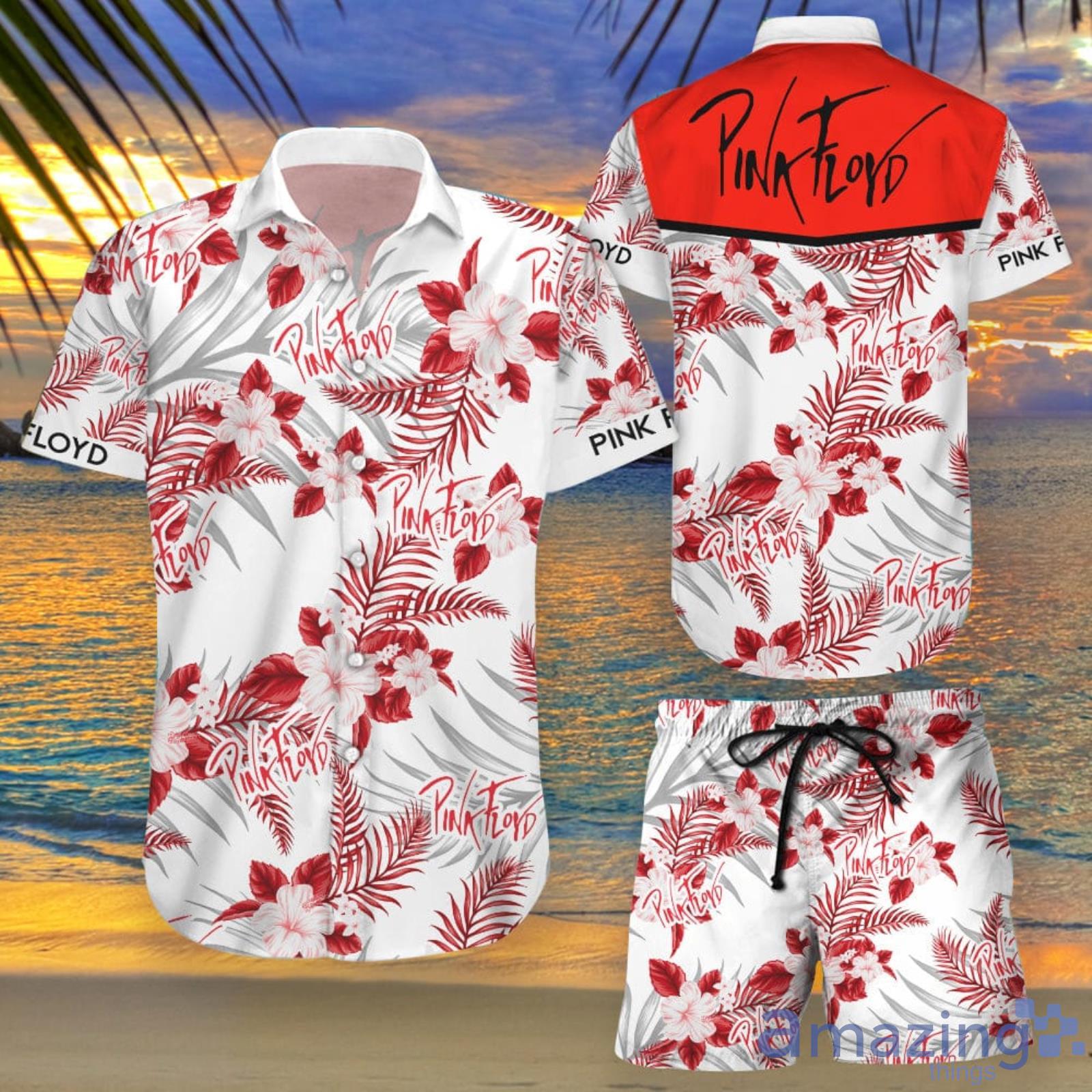 Pink Floyd Hawaiian Shirt And Shorts Summer Beach Gift Product Photo 1