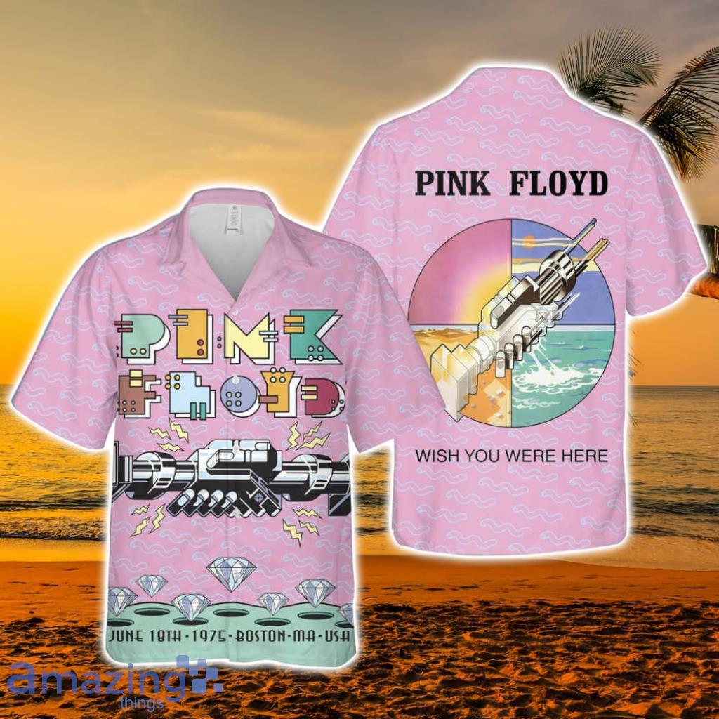 Pink Floyd Merch Wish You Were Here Rock Music Cuban Shirt Premium Hawaiian Shirt Product Photo 1