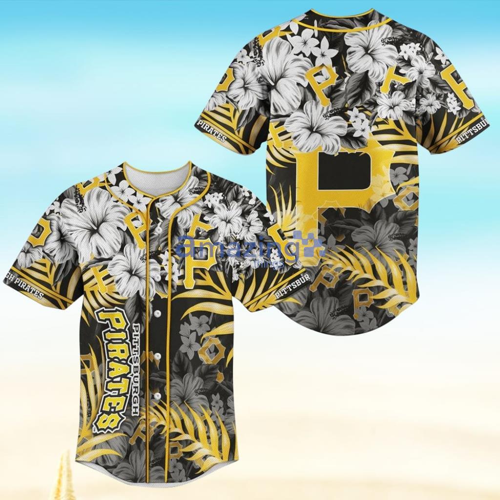 The best selling] Pittsburgh Pirates MLB Flower Classic All Over