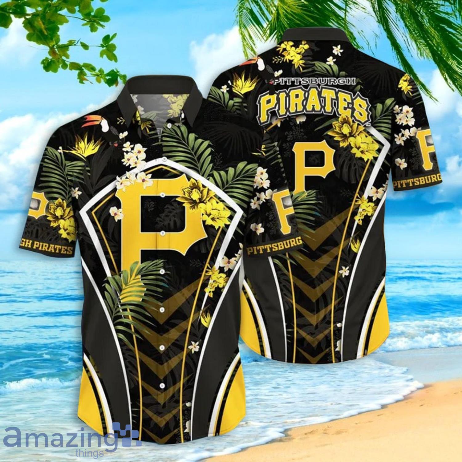 Pittsburgh Pirates MLB Flower Tropical Hawaiian Shirt Summer Gift For Men And Women Product Photo 1