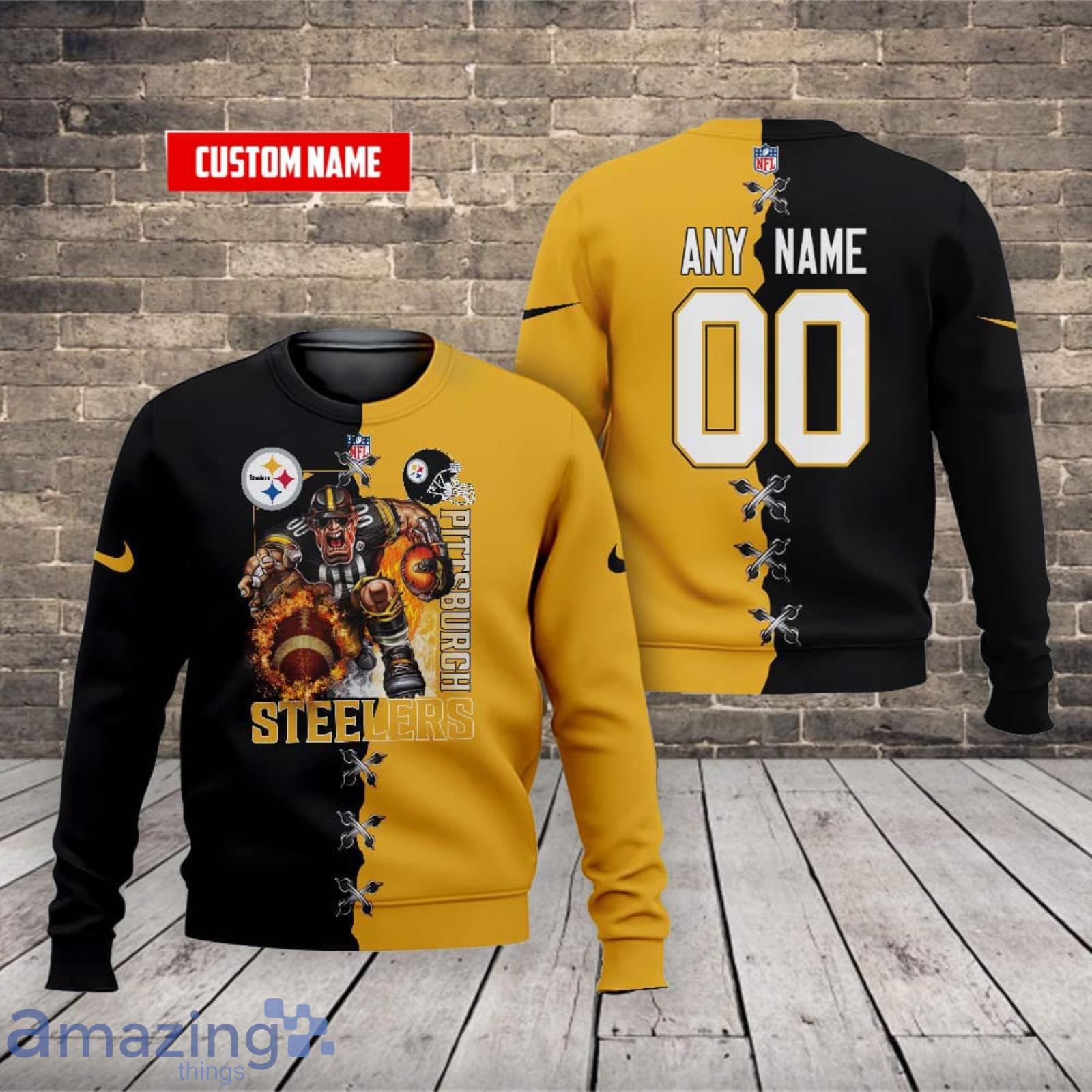 Lowest Price NFL T shirt 3D Custom Pittsburgh Steelers T shirts Cheap – 4  Fan Shop