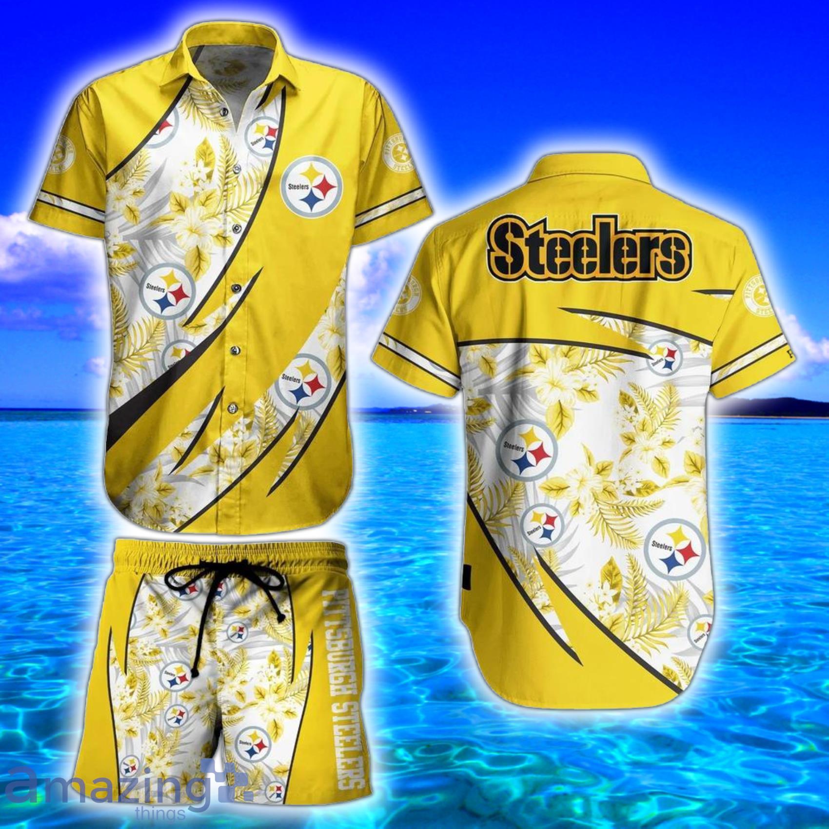 Pittsburgh Steelers Sport Team NFL Polynesian Pattern Hawaiian Shirt And  Shorts - Freedomdesign