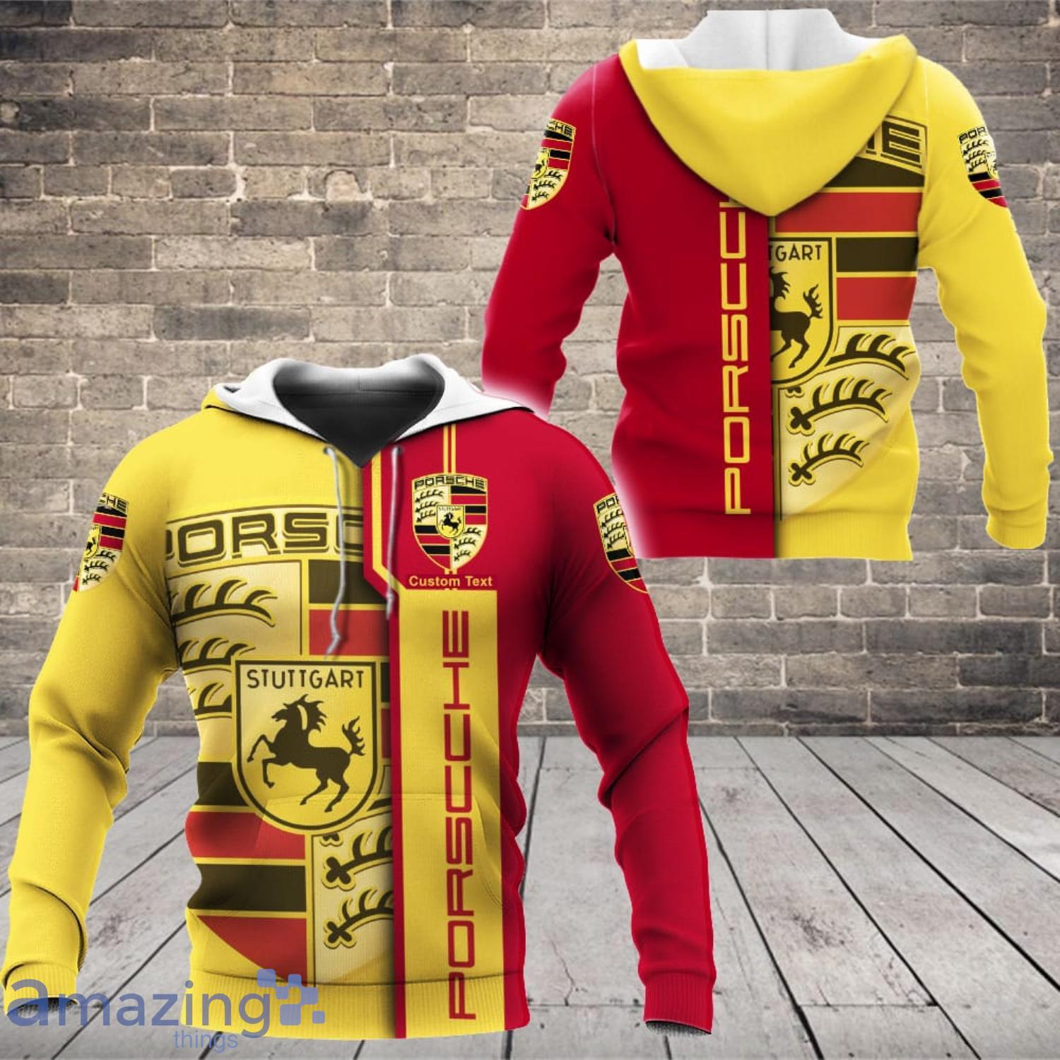 Porsche 3D All Over Printed Custom Name T Shirt Sweatshirt Hoodie Bomber image Porsche 3D All Over Printed Custom Name T-Shirt Sweatshirt Hoodie Bomber Product Photo 2