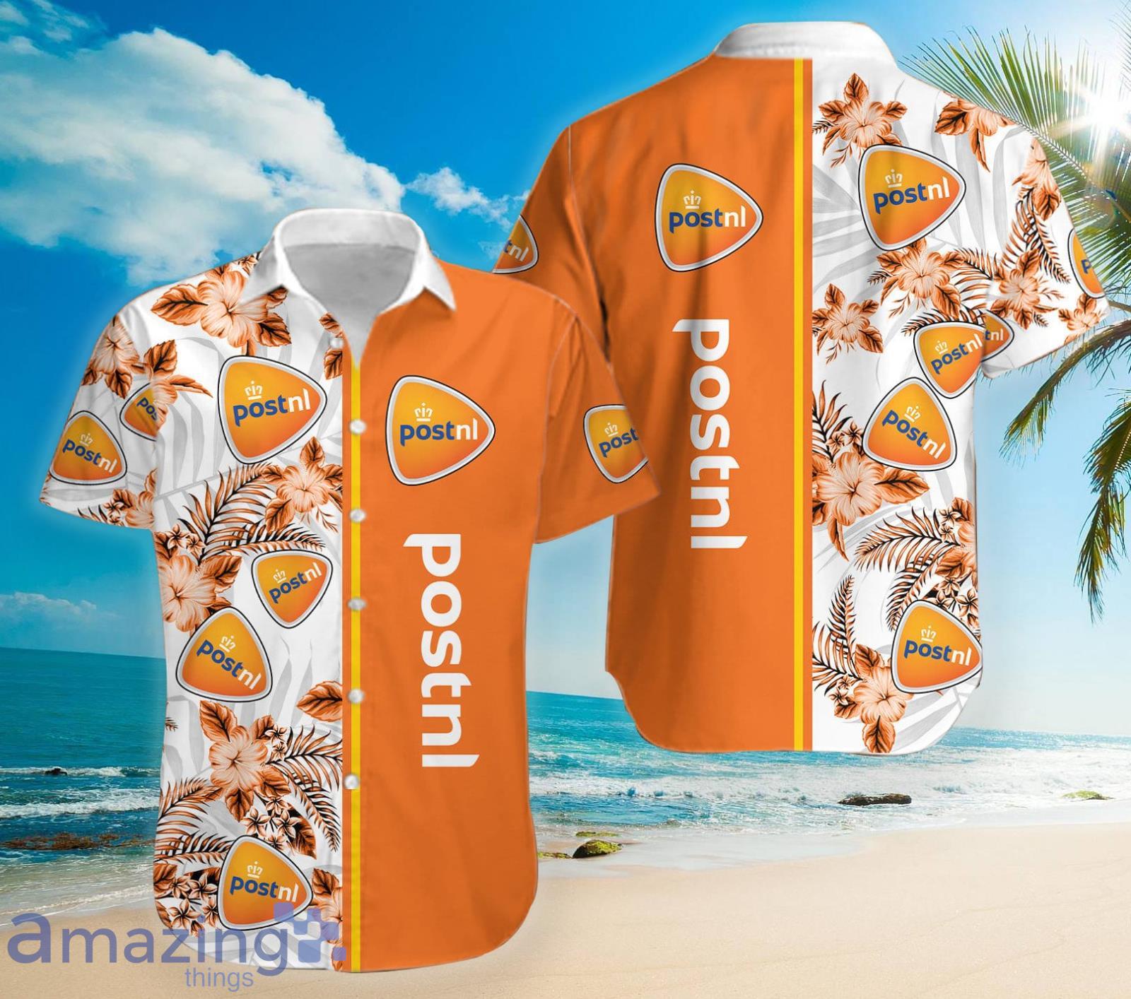 Postnl Tropical Flower Hawaiian Shirt For Men And Women Product Photo 1