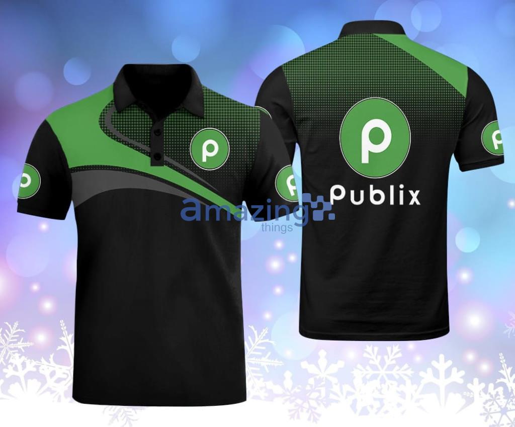 Publix Logo Black Polo Shirt Gift For Fans Product Photo 1