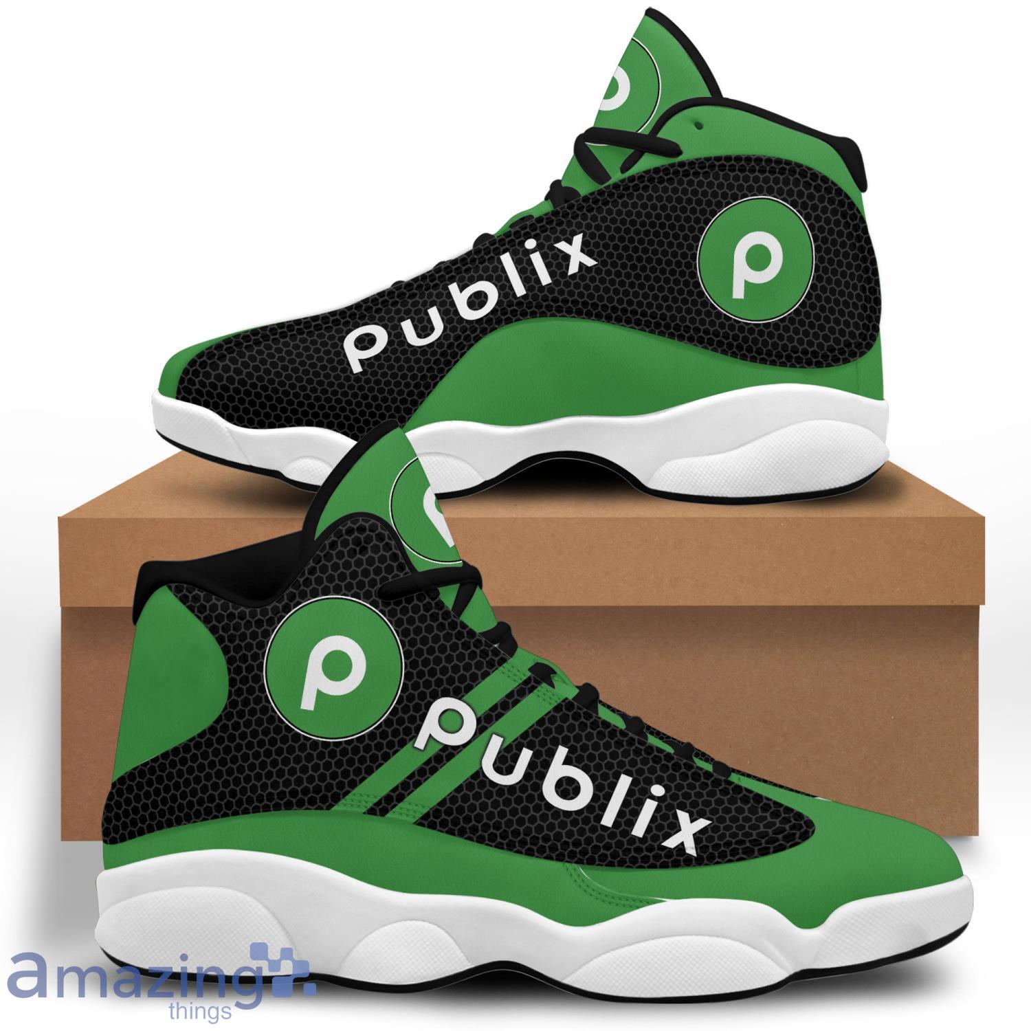 Publix Striped Air Jordan 13 Shoes For Men And Women Product Photo 1