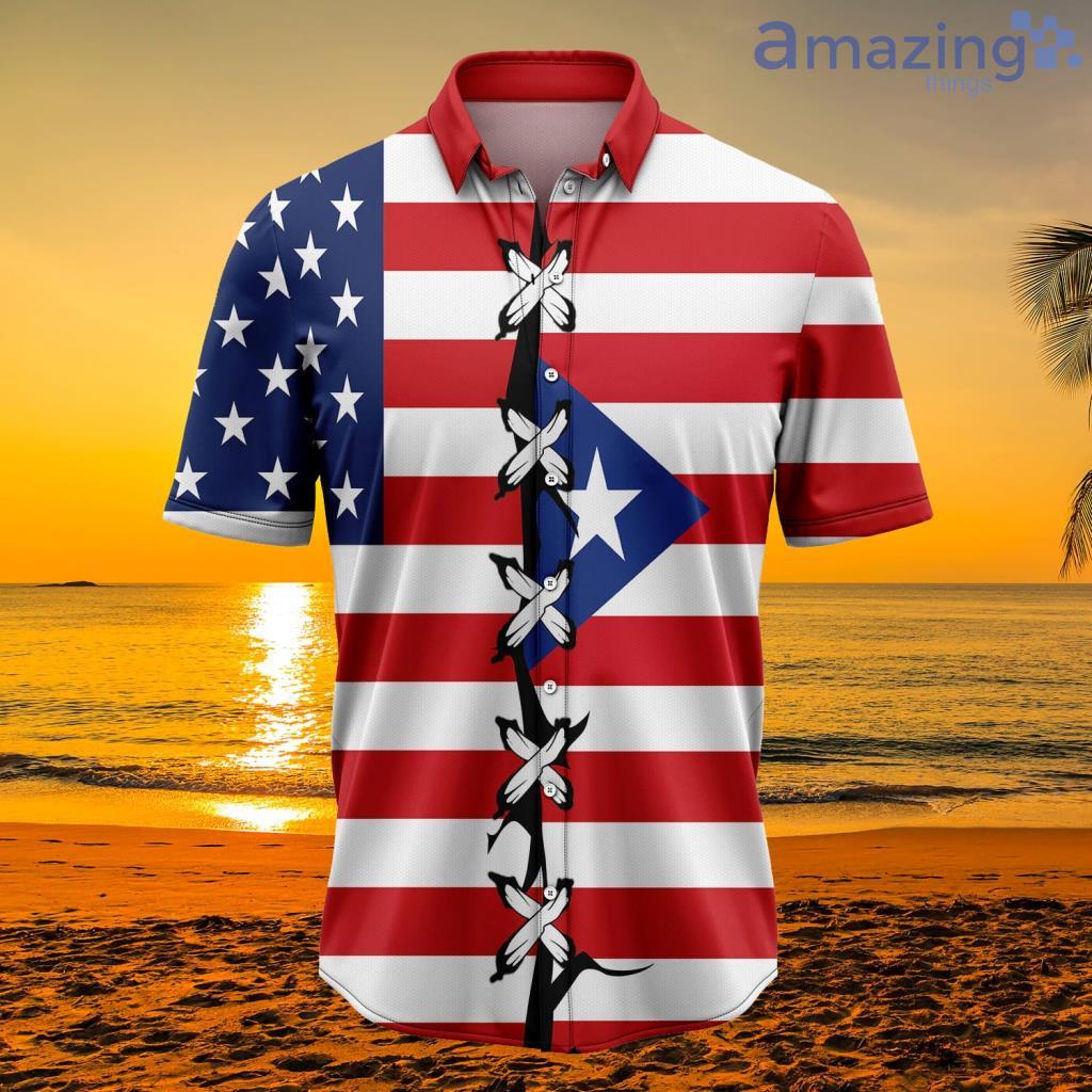 Puerto Rico Root Tropical Hawaiian Shirt - Puerto Rico Root Tropical Hawaiian Shirt