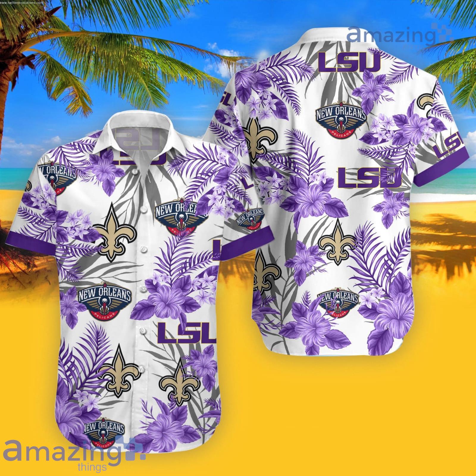 Purple Style Colorado Tropical Hawaiian Shirt For Men And Women