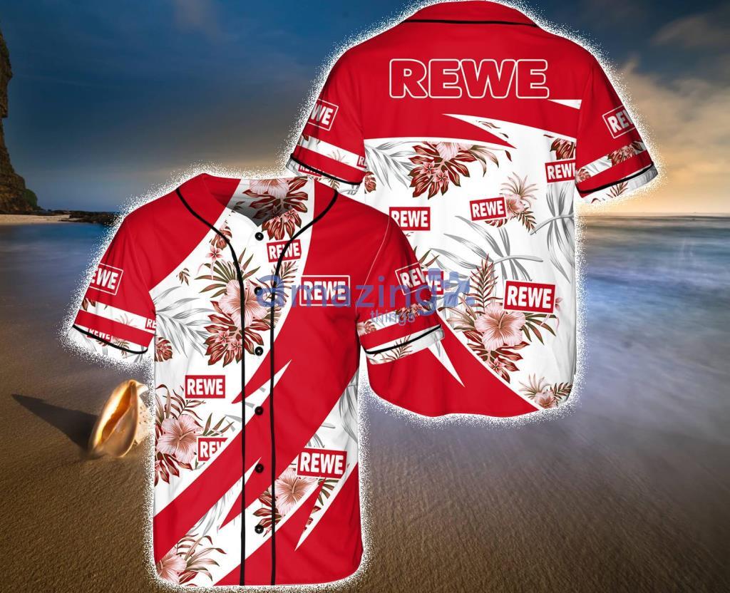 Rewe Aloha Red And White Baseball Jersey Shirt Gift For Fans Product Photo 1