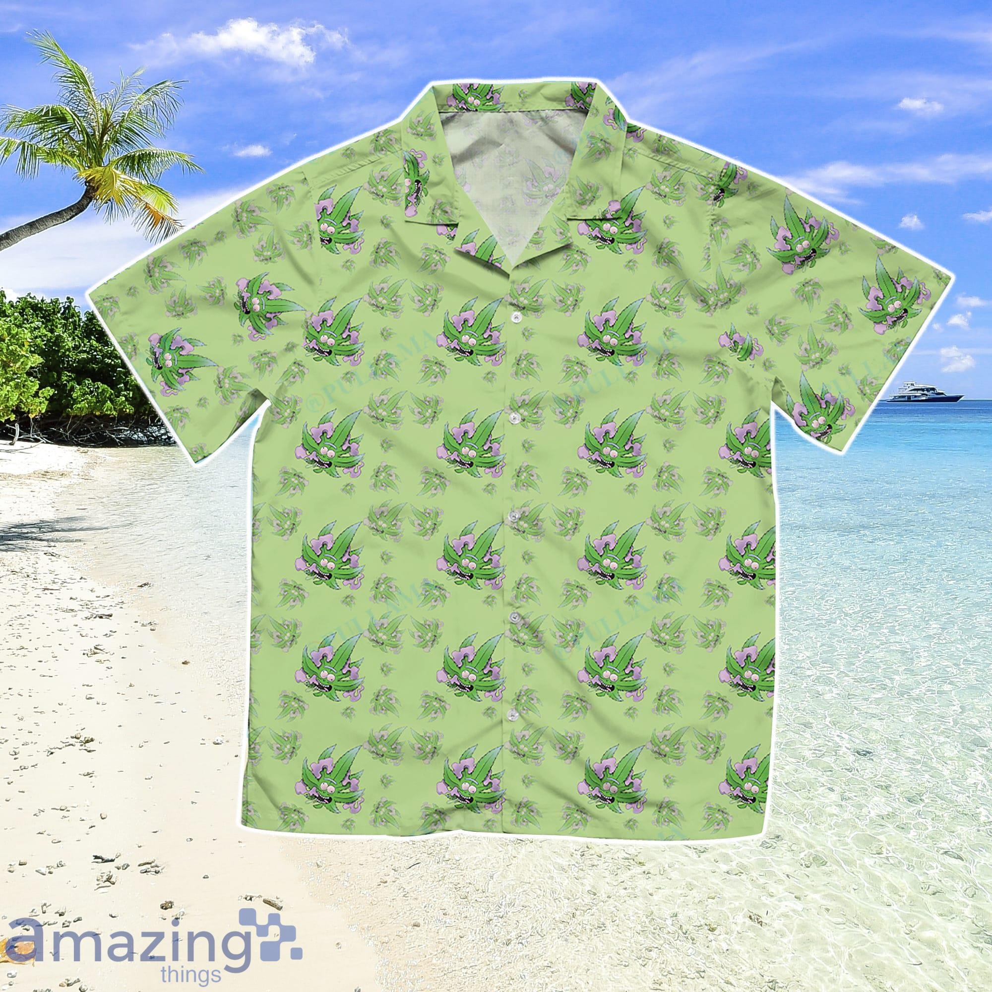 Rick and Morty Aloha Men And Women Hawaiian Shirt Product Photo 1